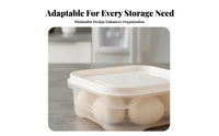 Partitisingle-unitd Design Divided food container Stackable Divided Container with Lid food-safe material complimentaryzer Organizer prepvents Odor prepvent flavor transfering for Home Organizers, Meal prepppers, Families, Refrigerator, Pantry