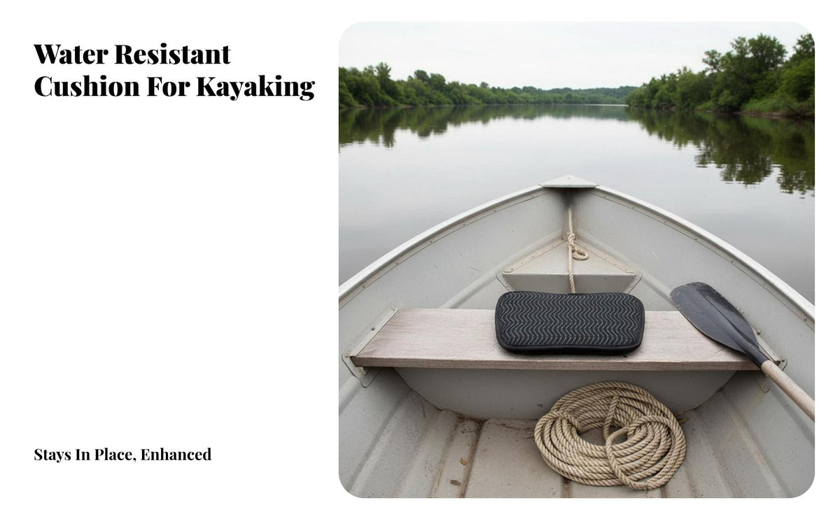 Kayak Seat Pad Thick & Comfortable Kayak Seat Cushion Wear-Resistant EVA Foam Fishing Cushion for Anglers, Boaters, Kayaking, Canoeing, Paddleboarding