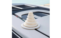Cable Pass Through Flexible Cable Boot with Flange Cord Boot Protector Smooth Slimline for Boats, RVs