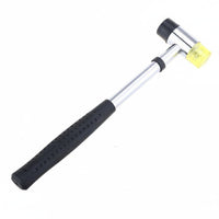 Non-Slip Grip Fret Hammer Alloy Steel Shaft Guitar Fret Installation Tool for Musicians, DIY Hobbyists, Repair Shop, Workshop, Home