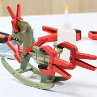DURATEC Heavy Duty Woodworking Spring Clamp Set for DIY Projects