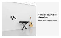 2 Pieces Guzheng Wall Hanger Space-Saving Electronic Keyboard Holder for Studio
