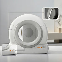 Fully Enclosed Automatic Litter Box App Control Smart Cat Litter Box Quiet for Home, Apartments