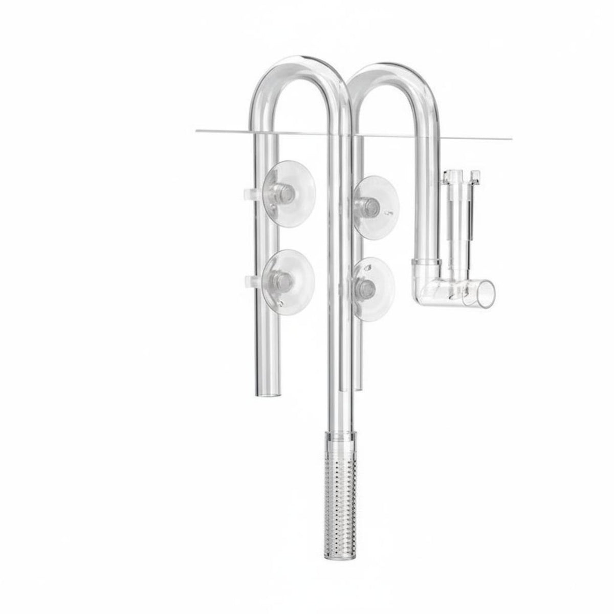 Canister Filter Pipe Set Secure Suction Cup Mounting for Glass Tanks