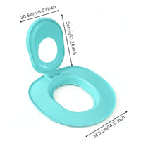 Easy to Clean Cat Toilet Training Aid with Detachable Lid Removable Cat Toilet Training Tray Long-Lasting Comfortable for Bathroom