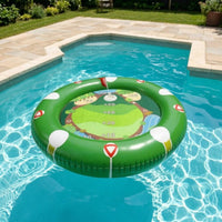 Inflatable Golf Pool Toy Easy to Inflate Buoyant Putting Surface Comprehensive Buoyant Target for Family, Backyard