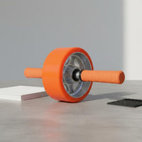 Double-Bearing Core Roller Stable Textured Grip Core Roller Orange Exercise Equipment for Indoor Fitness