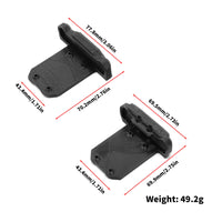 1/8 RC Underbody Guard Upgrade Underbody Guard with Screws Easy to Install