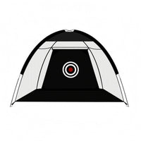 Target Backdrop Arched Golf Net Mesh Panels Golf Practice Net Foundation Mat Sports Gear Front Opening