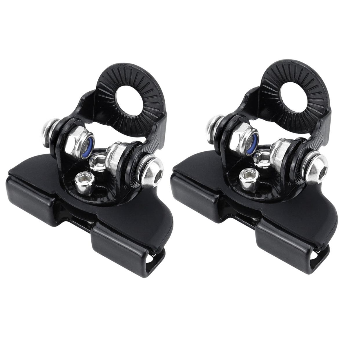 Hood Light Bracket Adjustable Hood Clamp No-Drill Bracket Heavy-Duty Clamp-on Mount Universal for off-Roaders, Camping