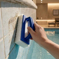 Leaf Skimmer Net Set Easy to Use Pool Brush Set Heavy Duty for Debris Removal