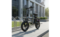 National Standard Certified Folding Electric Bike Pedal Assist System Foldable Electric Bicycle Long Range Portable Electric Cycle High Speed Engine for City Commuting