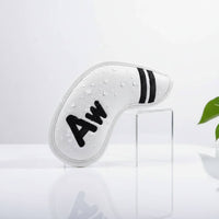 9 Pieces Sporting Iron Headcover Set Scuff Protection Embroidered Sporting Club Protectors Numbered Club Head Protectors Water