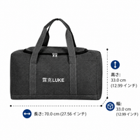 Thick Canvas Duffle Bag, 59-76L, For Travel, Camping, Sports
