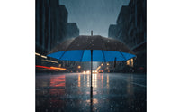 Windproof Umbrella with 24 Ribs Automatic Double-Layer Umbrella Strong Sturdy for Daily Commute, Travel