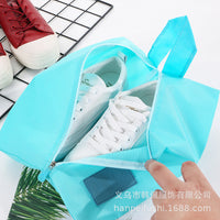 Portable Waterproof Travel Shoe Bag with Handle for Storage and Organization