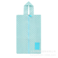 Portable Waterproof Travel Shoe Bag with Handle for Storage and Organization