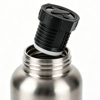 Insulated Bottle Stopper Transparent Seal Rings Vacuum Bottle Lid Heat-Preserving for Travel, Outdoor