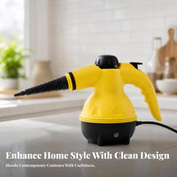 Pistol Grip Steam Cleaner Household Cleaning Easy to Use Multi-Purpose Accessories High-Temperature Handheld Steam Cleaner