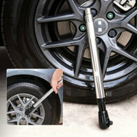 Pneumatic Ratchet Wrench Black Head 1/2-Inch Drive Ratchet Wrench Silver-Toned Power Tool Tool