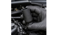 EV car Solenoid Valve Socket Matte Black car Solenoid Valve Socket Cylindrical for Mechanics