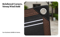 Heavy-Duty Shade Net Protection Cloth with Grommets Heat Insulation Outdoor Sunblock Net for Gardeners, Courtyard, Balcony