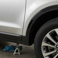 4 Pieces Splash Protection No-Drill Mud Flaps Custom Fit Hidden Wheel Arch Wheel Arch Protector Strip for Electric Vehicle Model Y Vehicle Owners
