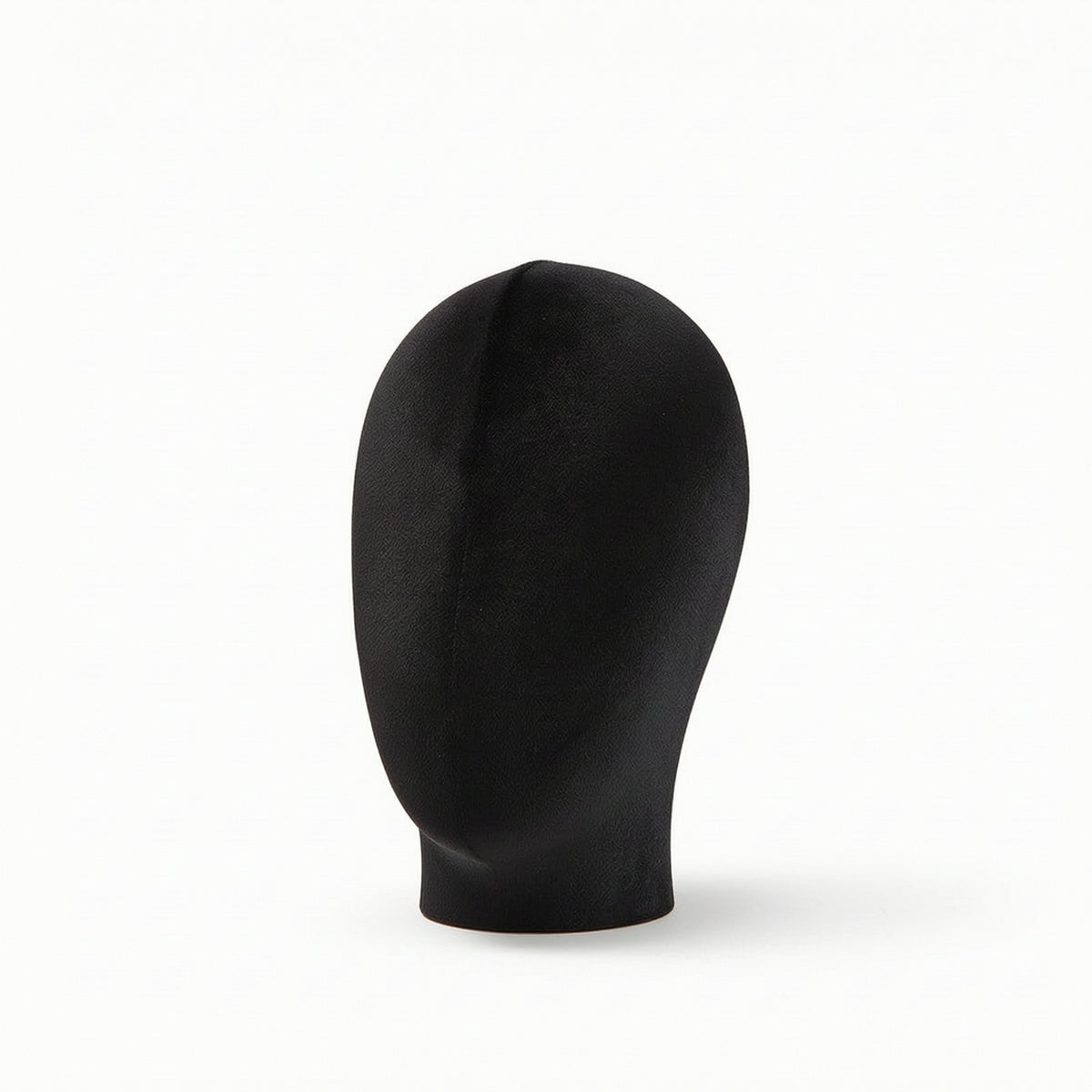 Mannequin Head with Stand Textile-coveredCovered Mannequin Head Hat Display Stand Upright Freestanding for Retailers