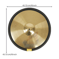 Elastic Cymbal Mute Band Easy to Install Cymbal Mute Quiet Practice Silencer Long-Lasting for Warmups