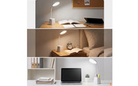 Desk Lamp with Pen Holder Touch Control LED Desk Lamp with Phone Stand Table Light Dimmable 3 Color Modes for Students