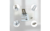Metal Drum Pedal Bracket with Bolts Secure Drum Pedal Beater Accessory Compact Hardware Sturdy for Drummers