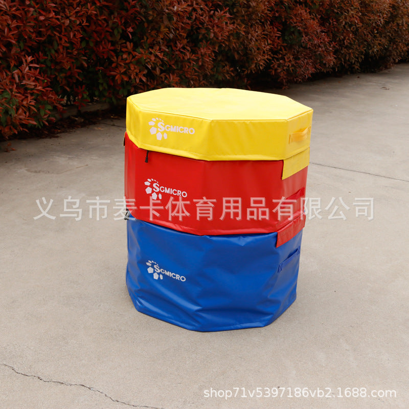 Professional 3-in-1 Soft Plyo Box for Jump Training, Thickened Jump Box for Explosive Power and Agility Training