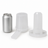 350ml Chick Feeder and Waterer Set Chicken Feeder and Water Dispenser, 13cm Chicken Feeders and Drinkers for Brooding Chicks