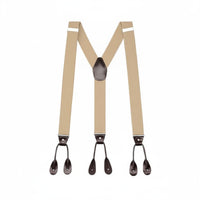 Elastic Suspenders Anti-Slip Snap-on Suspenders Adjustable Braces Comfortable Fit for Wedding