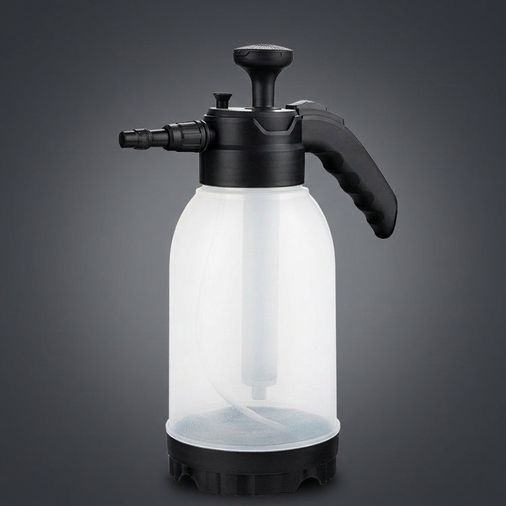 Spray Bottle for Garden Sprayer and Pressure Sprayer Use, Car Wash Pump Sprayer with Car Foam Nozzle, 2L Capacity Hand Pump, High Pressure 2L