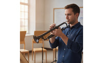 B♭ Trumpets Beginner-Friendly Trumpets with Hard Case Student Brass Instrument for Beginners, Students, Practice
