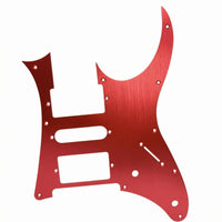 Aluminum Alloy Electric Guitar Pickguard Oxidized Finish Metal Guitar Pickguard Baked Painted Musical Instrument Part Pre-Drilled Holes