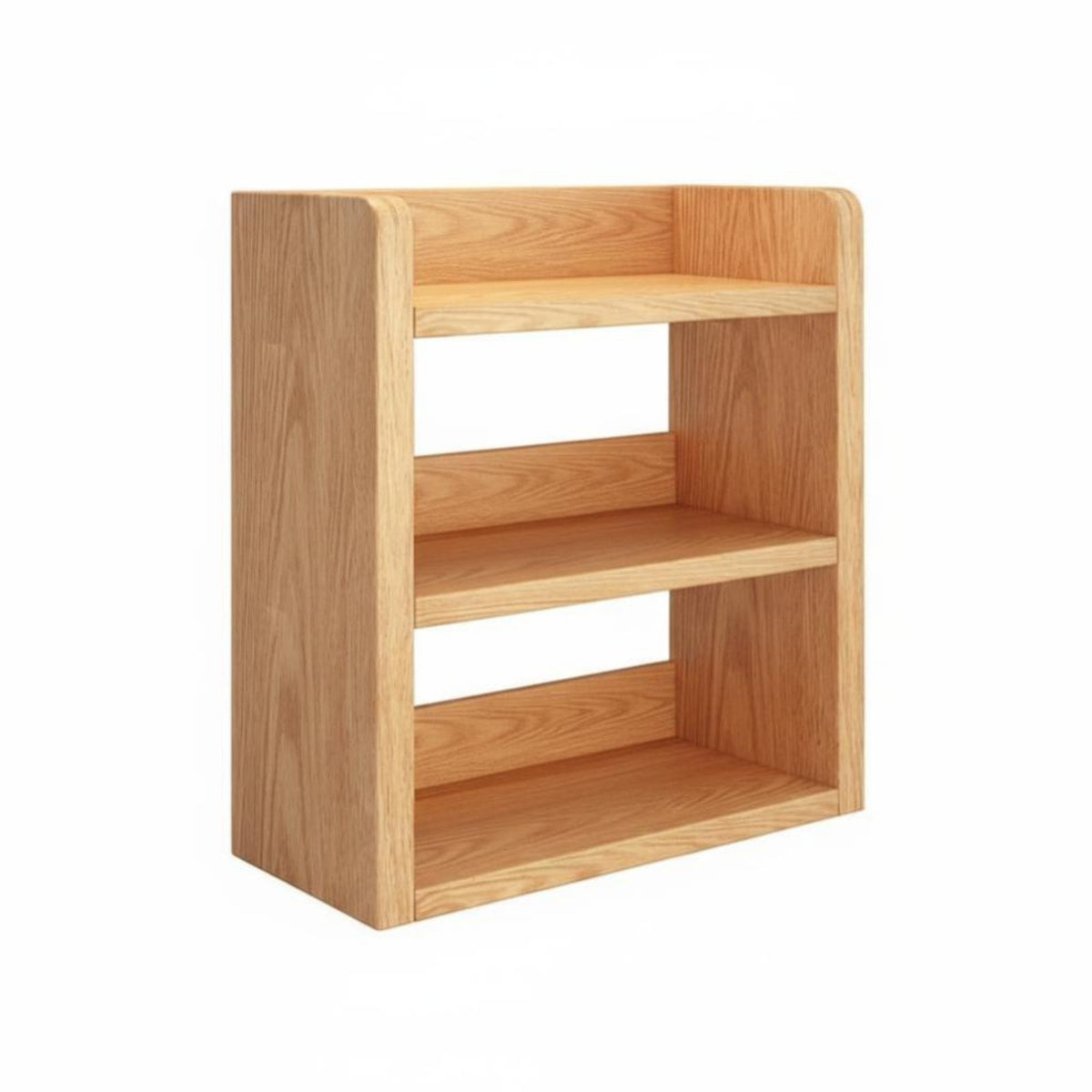 Space-Saving Desktop Bookshelf Simple Design Multi-Tier Desk Hutch Stable Construction Tabletop Rack Easy Assembly for Students, Home Users, Homeowners, Study Room, Bedroom