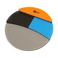 Muted Drum Practice Pad Quiet Drum Practice Pad with Segmented Surface 3-Layer Long-Lasting for Beginners