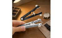 Includes Multiple Tips Coil Bar Pliers Aluminum Alloy Coil Bar Plier Sandblasted Finish Watch Band Removal Tool Precision Made for Watchmakers, Jewelers, Jewelry Workshop