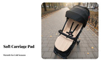 Warm Universal Stroller Seat Cushion Soft Baby Stroller Seat Pad for Toddlers, Infants, Outdoor, Travel