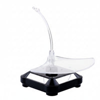 Rotating Display Stand Cordless Solar Display Stand Small for Window Displays