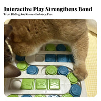 Mental Stimulation Dog Treat Brain Teaser Toy Slows Down Eating Dog Brain Teaser Toy Reduces Boredom for Dogs, Young Dogs, Feeding Time