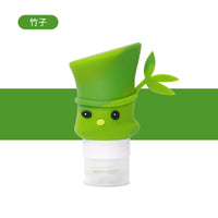 Travel Silicone Squeeze Bottles for Toiletries, Shampoo, Lotion, and Skincare