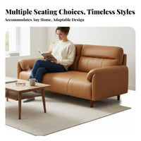 Three-Seater Keyboard Key Settee Modern Minimalist and design Sofa upright Tufted Backrest Couch for Apartment Dwellers, Families, Small rooms, Lounge Area