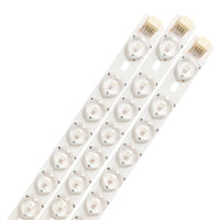LED Ceiling Light Strip Replacement Panel with Lens for Tube Light Conversion