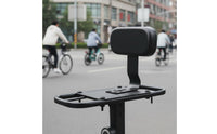 Easy to Install Electric Bike Backrest Comfortable Support Electric Scooter Back Pad Ergonomic for Daily Commute