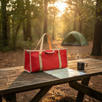 Tent Stake Bag Heavy-Duty Material Camping Tool Bag Closure Multi Peg Case for Campers, Picnic