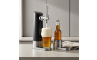 Tap Beer Dispenser Powered Beer Creamer Black Single Spout Dispenser