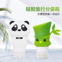 Travel Silicone Squeeze Bottles for Toiletries, Shampoo, Lotion, and Skincare